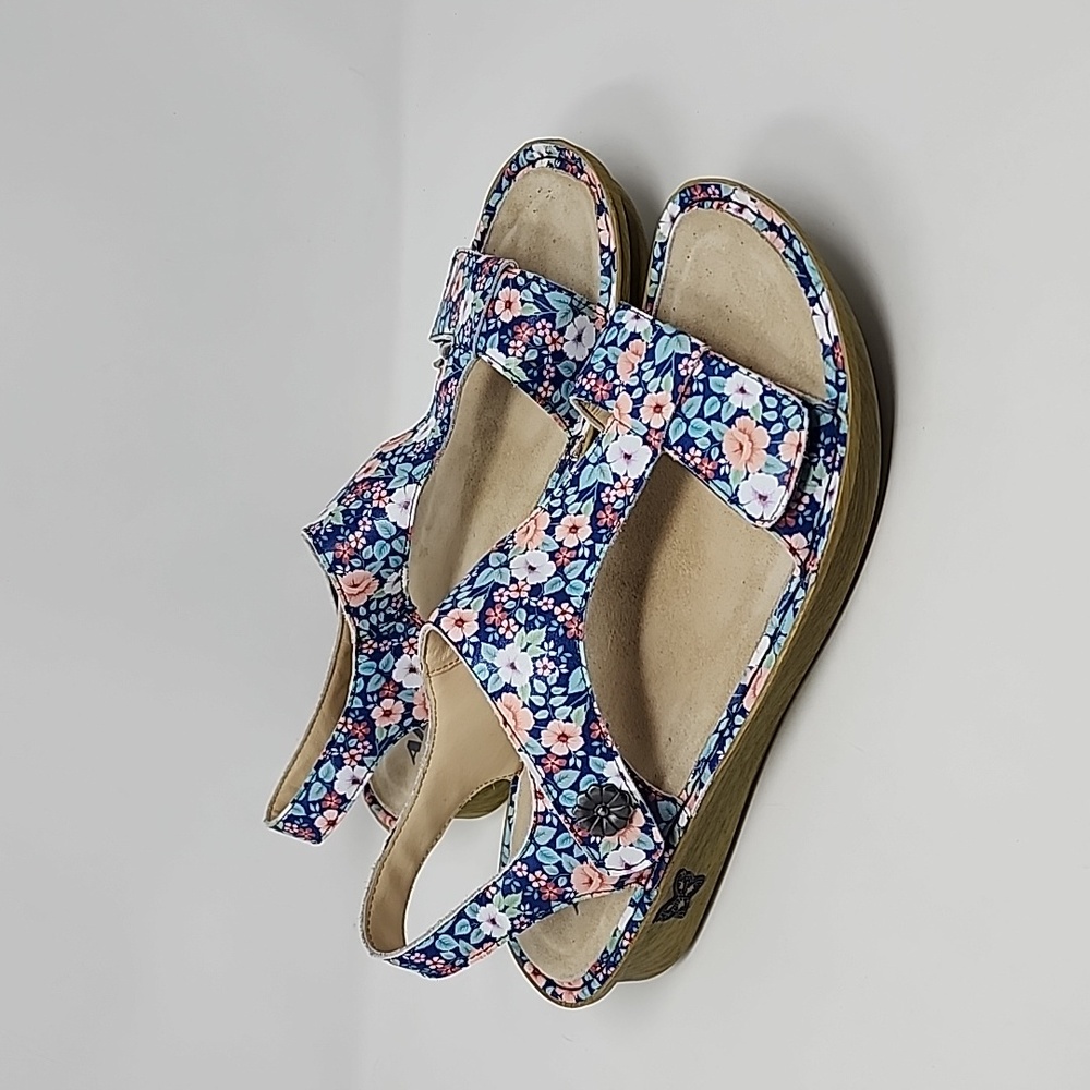 Alegria Kerri Springer Women's Floral Sandals Size 11.5 - Picture 3 of 6